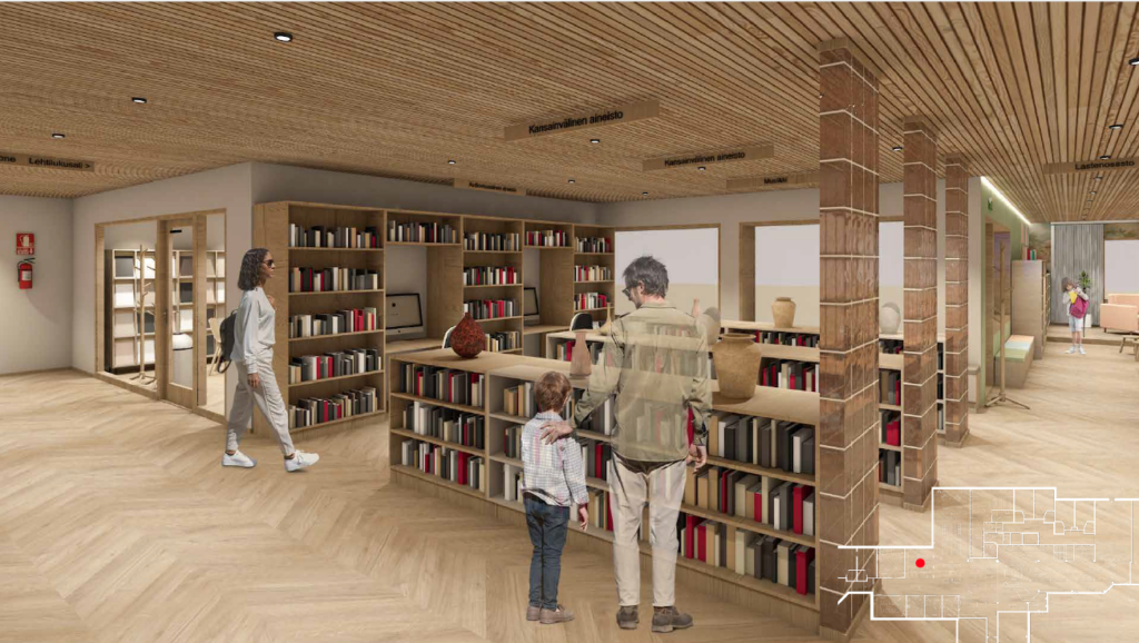 Kirjasto Sonja Lapinoja