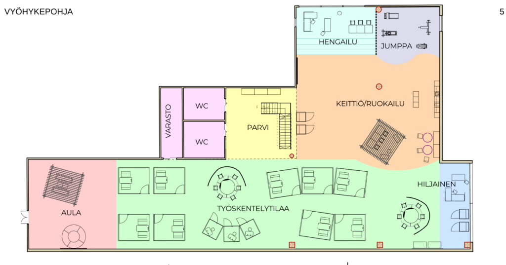 Alma Keijälä, Toimistokylä